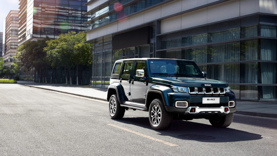 Baic bj40 технические характеристики