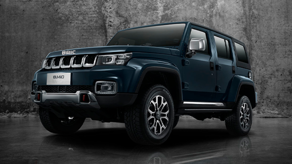 Baic bj40 видео